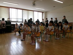 ☆　なかよし参観（年長）　☆
